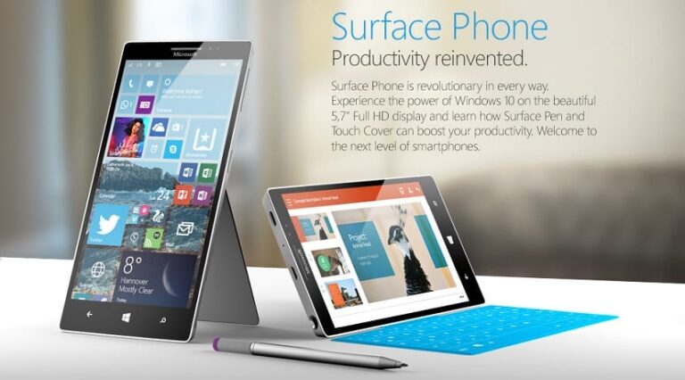 Microsoft может начать производство Surface Phone в следующем месяце