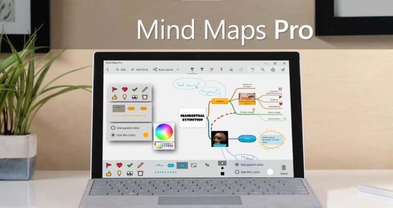 Организуйте свои идеи с помощью Mind Maps Pro, бесплатно в течение ограниченного времени.