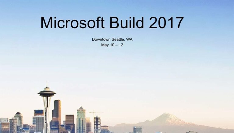 Microsoft объявляет даты сборки 2017