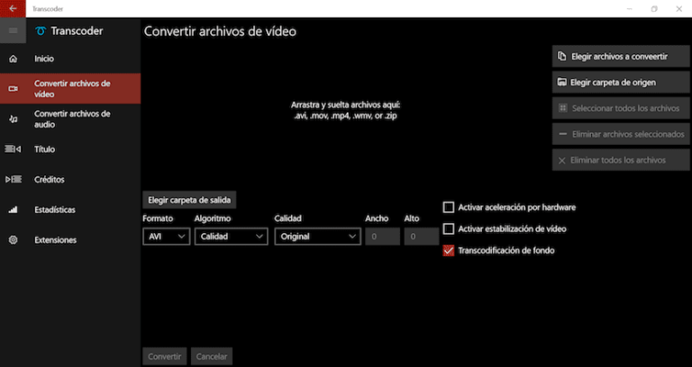 Транскодер, видеоконвертер, бесплатно в течение ограниченного времени для Windows 10.